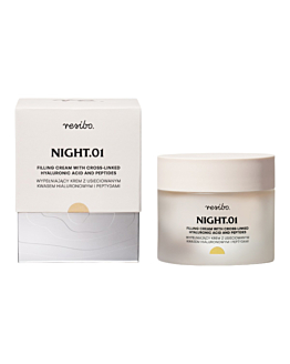 Resibo Night.01 Crema Riempitiva con Acido Ialuronico Reticolato e Peptidi