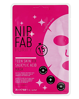 NIP+FAB Maska w płachcie z kwasem salicylowym 25ml