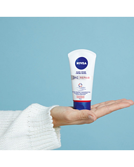 Nivea Hand Regenerujący Krem do rąk 3w1 Repair Care