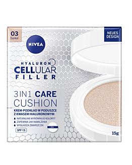 Nivea Hyaluron Cellular Filler Anti-Wrinkle Cushion Foundation Dark 16 g