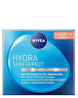 Nivea Hydra Skin Effect Potenza Rigenerazione Gel-Crema Notte 50 ml