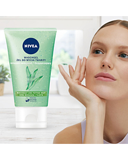 Nivea Visage Żel do mycia twarzy Głeboko Oczyszczający