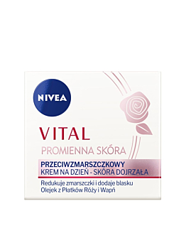 Nivea Vital Promienna Skóra Przeciwzmarszczkowy krem na dzień skóra dojrzała 