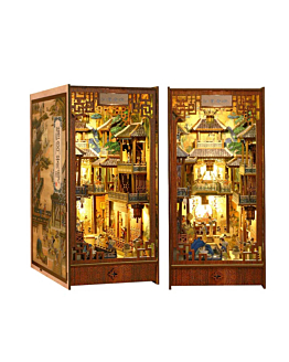 Habarri Miniaturowy domek Book Nook - Cesarski dziedziniec