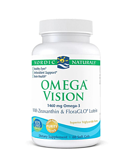 Nordic Naturals Omega Vision 1460 mg, Suplement diety wspomagający wzrok, Kapsułki