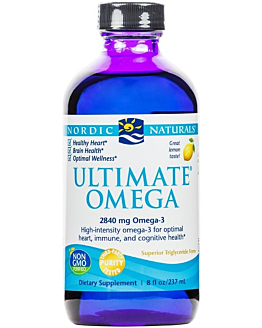 Nordic Naturals Ultimate Omega 2840 Smak cytrynowy, Płyn
