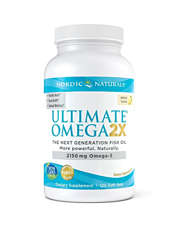 Nordic Naturals Ultimate Omega 2x 2150 mg, Smak cytrynowy, Kapsułki