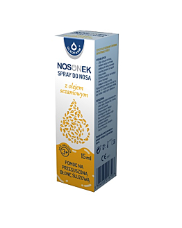Nosonek, Spray do nosa z olejem sezamowym dla dzieci od 3. roku życia i dorosłych