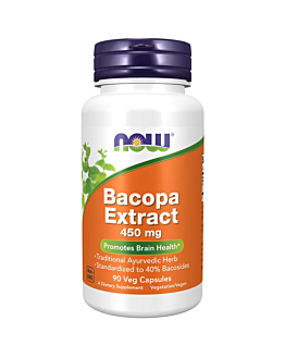 Now Food Bacopa Extract 450 mg, Kapsułki