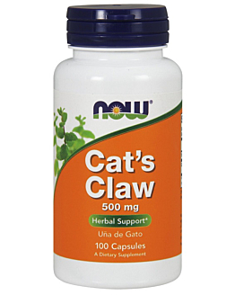 Now Foods Cats Claw 500 mg, Suplement diety na wzmocnienie odporności, Kapsułki
