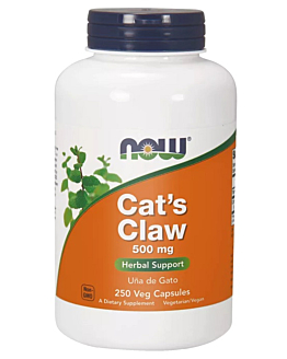 Now Foods Cat's Claw 500 Mg, Suplement diety na wzmocnienie odporności, Kapsułki
