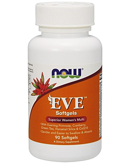 Now Foods Eve Women's Multiple Vitamin, Zestaw witamin i minerałów dla kobiet, Kapsułki