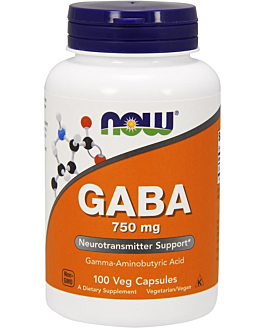 Now Foods Gaba 750 mg, Kapsułki