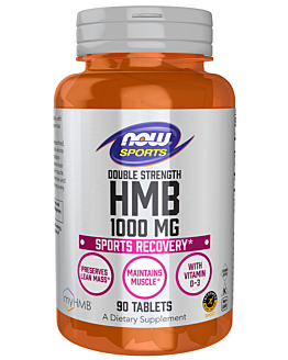 Now Foods HMB 1000 mg, 90 Tabletek