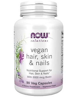 Now Foods Vegan Hair Skin & Nails, kapsułki
