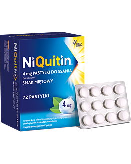 Niquitin 4 mg, Pastylki do ssania