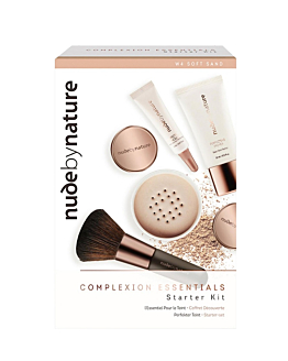 Nude By Nature Complexion Essentials Starter Kit W4 Zestaw do makijażu