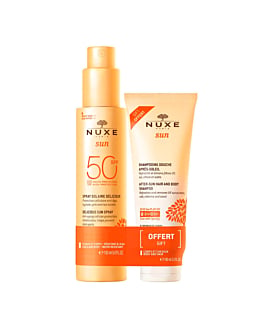 Nuxe Sun Zestaw (Mleczko do opalania spray SPF50 + Żel pod prysznic)