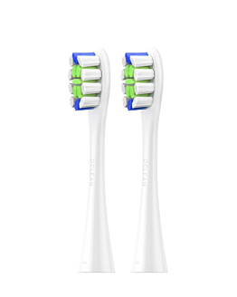 Oclean Końcówki do Szczoteczek Kontrola Kamienia Białe P1C1 W02