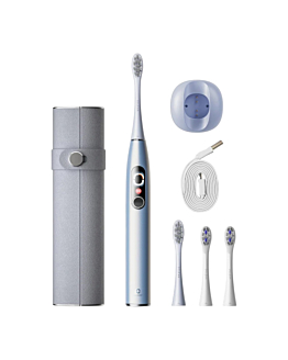 Oclean Zestaw X Pro Digital Silver 3 Końcówki + Etui