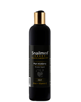 Snailmed Health+ Lozione Micellare Rinfrescante e Lenitiva all'Aloe con Vitamina E 200 ml