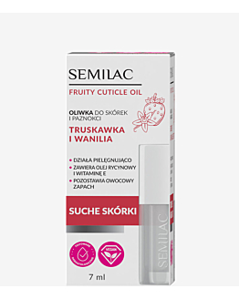 Semilac Oliwka do paznokci Strawberry Vanilla 