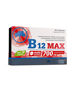 Olimp B12 Max, Suplement diety z witaminą B12, Tabletki