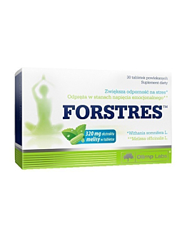 Olimp Forstres, Suplement diety na uspokojenie, Tabletki