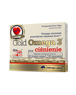 Olimp Gold Omega-3 Plus Ciśnienie, Kapsułki