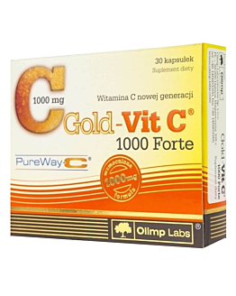 Olimp Gold-Vit C Forte 1000 mg, Suplement diety z witaminą C, Kapsułki