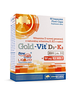 Olimp Gold-Vit D3 2000 j.m.+K2 60 Kapsułek