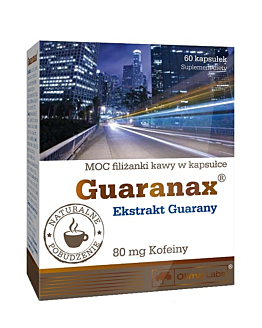 Olimp Guaranax, Suplement diety z guaraną, Kapsułki