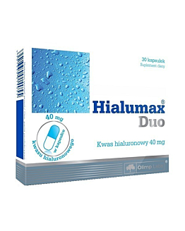 Olimp Hialumax Duo, Kwas hialuronowy 40 mg, Kapsułki