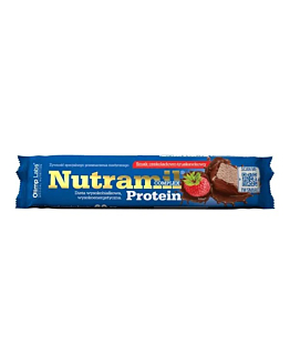 Olimp Nutramil Complex Protein, Baton o smaku czekoladowo-truskawkowym
