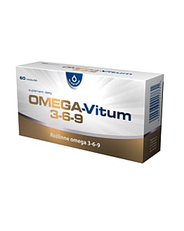 Omega-Vitum 3-6-9, Roślinne Omega-3-6-9, Kapsułki