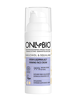 OnlyBio Krem nawilżająco-ujędrniający Bakuchiol & Skwalan