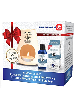 Optima Natura N-Active Oil Olejek na problemy ze snem + kominek aromaterapeutyczny