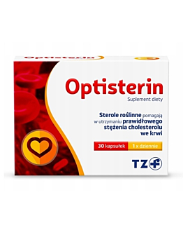 Optisterin, Preparat na utrzymanie prawidłowego poziomu cholesterolu, Kapsułki