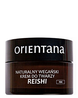 Orientana Wegański krem do twarzy Reishi na noc