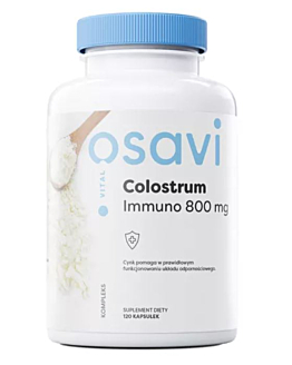 Osavi Colostrum Immuno 800 mg, Preparat wzmacniający odporność, Kapsułki