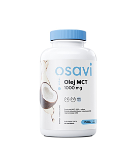 Osavi Olej MCT 1000 mg, Olej z kokosa, Kapsułki