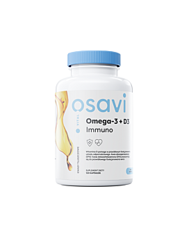 Osavi Omega-3 + D3 Immuno, Smak cytrynowy, Kapsułki