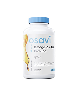 Osavi Omega-3 + D3 Immuno, Smak cytrynowy, Kapsułki