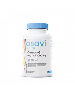 Osavi Omega-3 Olej Rybi 1000 mg, 60 Kapsułek 