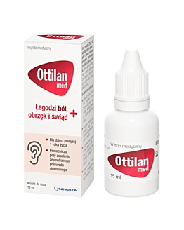 Ottilan Med, Łagodzi ból, obrzęk i świąd, Krople