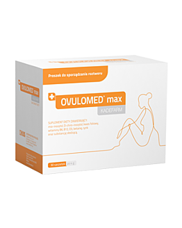Ovulomed Max Kadefarm, Preparat wspierający regulację gospodarki hormonalnej kobiet, Saszetki