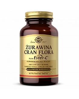 Solgar Żurawina Cran Flora kapsułki