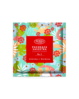 Pachnąca Szafa Hibiskus i Werbena Saszetka do szafy .