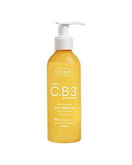 Ziaja Vitamina C.B3 Niacinamide Gel Detergente Quotidiano per il Viso 190 ml