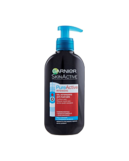Garnier Skin Naturals Pure Active Carbone Gel Detergente Purificante 200 ml